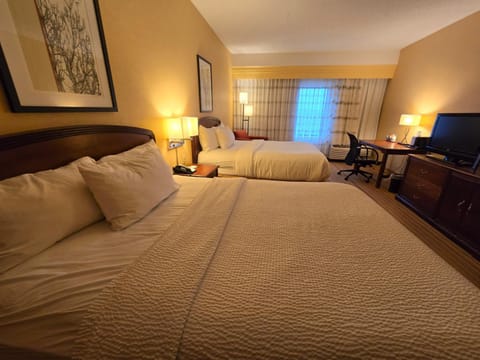 Bedroom. Interior and views may vary based on location and availability