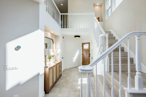 Entryway and stairs