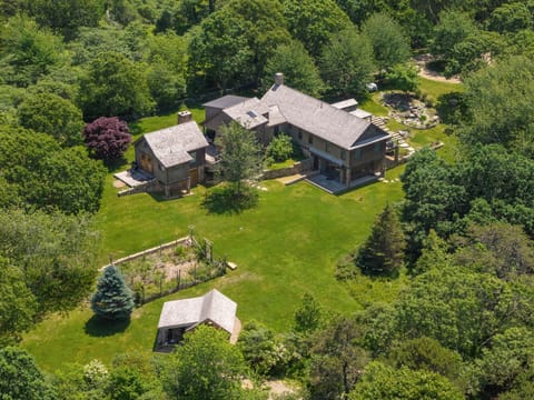 Drone view of the property
