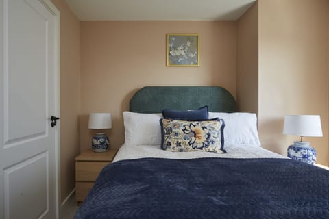 Peaceful bedroom designed for deep, comfortable sleep