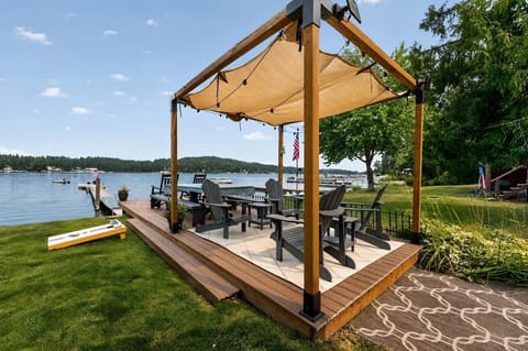 Deck | Lounge Seating | Lakefront Views