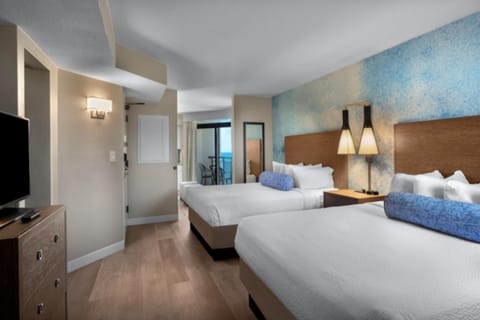 Unwind into crisp beds and drift off near ocean views.