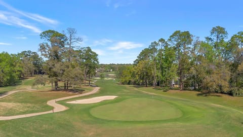 Long view of 13th hole of Hilaman Golf Course - A public course in Tallahassee
