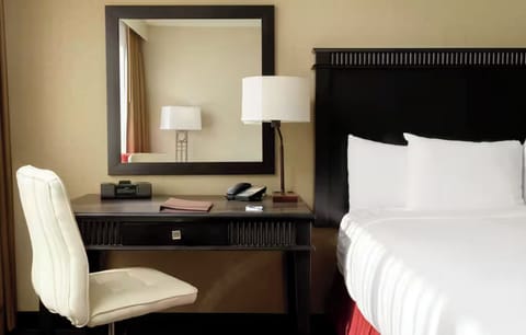Settle in at the desk for focused work and easy planning.