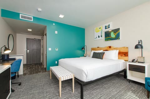 Bedroom. Interior and views may vary based on location and availability.