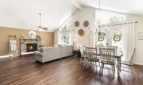 Dining area and Living room