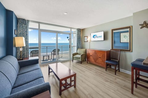 Stylish Living Room w/ Amazing Views 🌊✨
