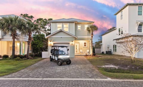 Exterior: On-site parking for 4 vehicles (1 in garage, 3 in driveway)