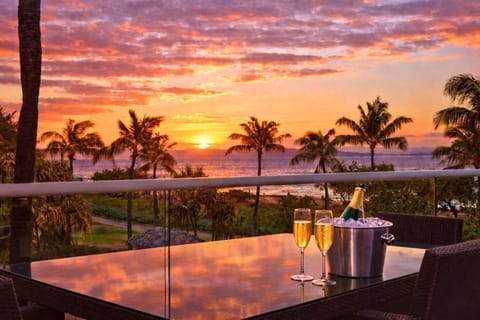 A wide-open private balcony made for happy hour sunset gazing. HKH-204