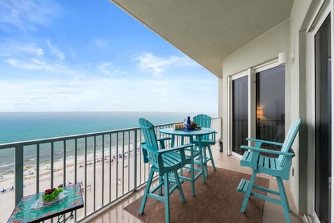 Furnished Gulf Front Balcony