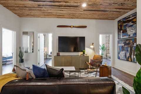 Living Room + TV | Open Concept Single Story Layout | Second Floor