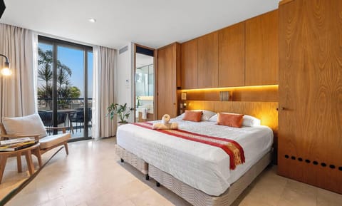 King Bed Area