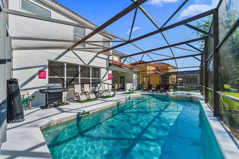 Dive into your private pool and enjoy