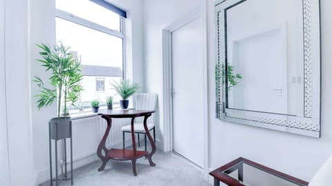 Start your morning with a coffee by the window, a peaceful spot to plan your day or catch up on emails in a light filled space.