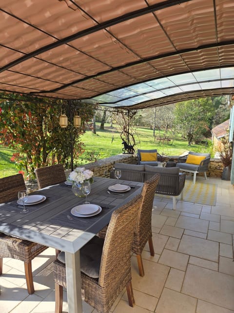 Private Covered Terrace