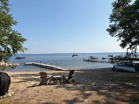 Dock is 66’ long w/8’X10’ sitting area