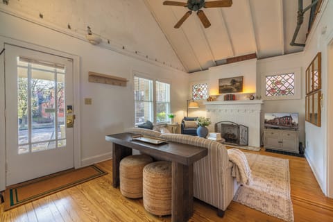 The historical home has the best Columbus restaurants and cafes at your doorstep
