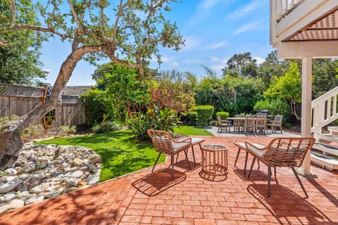 Backyard patio