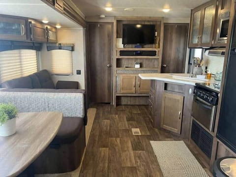 Inside the Camper