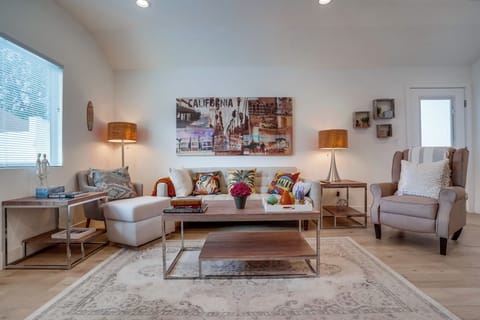 Living Room with Massage Sofa Chair