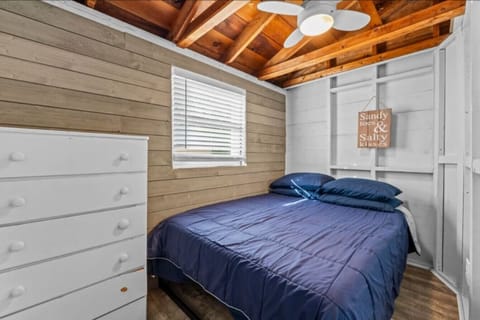 Bedroom 1 | Queen Bed | Dresser Storage & Window Light