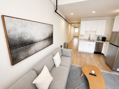 Kitchen and Living Room