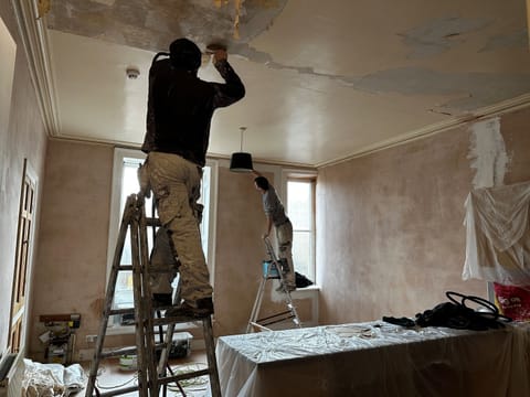 the Joseph Cosy under construction