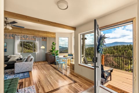 Main entrance - just take in those views and fresh mountain air!