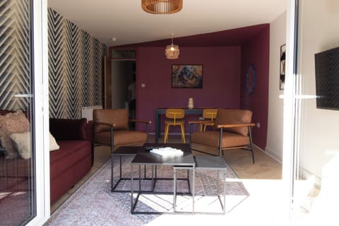 A peaceful space to gather, unwind, and enjoy the simple comforts of home during your stay.
