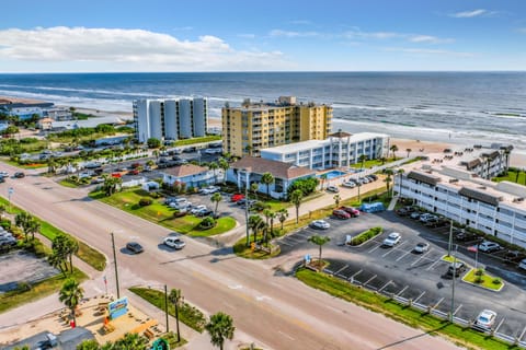Oceanfront condo with stunning beach and pool views