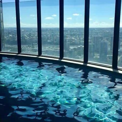 Enjoy pools on both the 40th and 66th floors