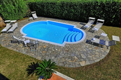Swimming Pool, Blue, Resort, Composite Material, Outdoor Furniture, Thermae, Hacienda, Estate, Sunlounger, Villa