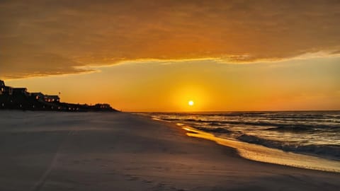 Relaxed beach access with open views—perfect for morning walks and sunset stroll