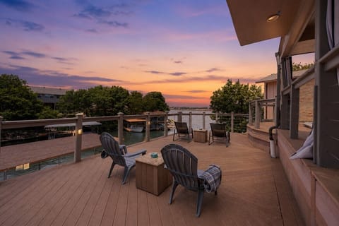 Deck | Lounge Seating | Lake Views