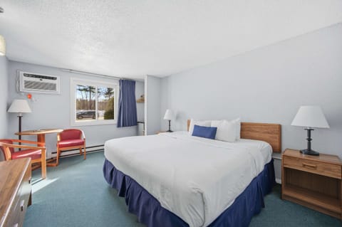 Recharge after a day spent exploring in this studio suite’s plush king bed​