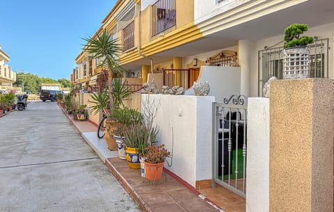 outside