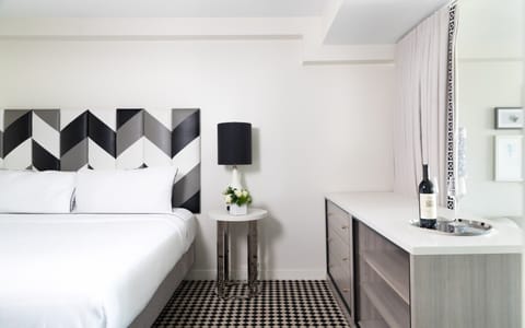 Bedroom. Interior and views may vary based on location and availability.