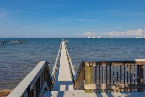 Long, private dock