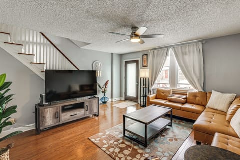 Philadelphia Vacation Rental | 3BR | 2BA | 1,046 Sq Ft | Stairs Required