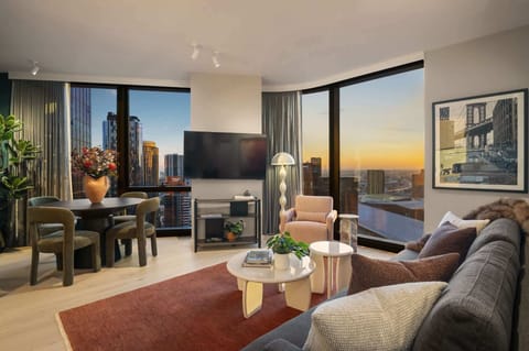 Living Room at Dusk