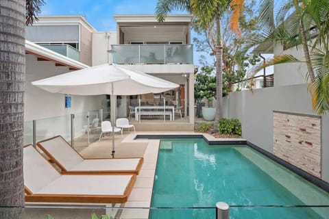 Private pool with open plan indoor/outdoor living. 