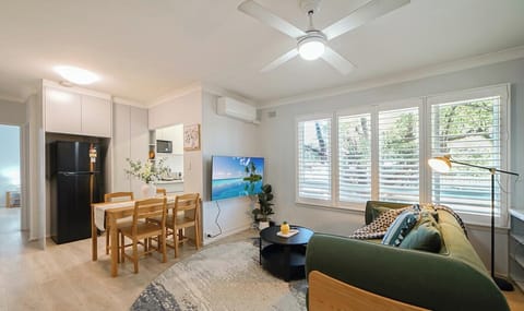 Bright and cozy living area