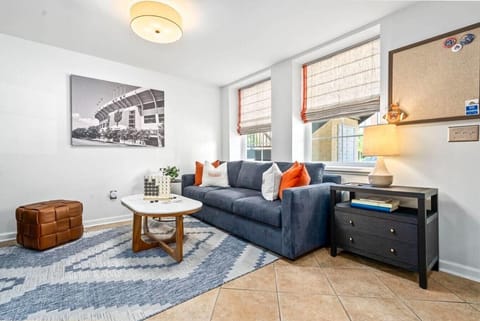 Living Room with Queen Pull Out Sofa