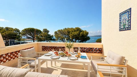 Terrasse vue mer