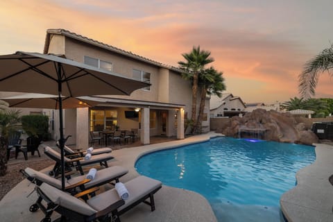 Lounge by the complimentary Heated Pool