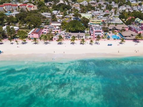 Discover a vibrant beachfront neighborhood just steps from the sea.