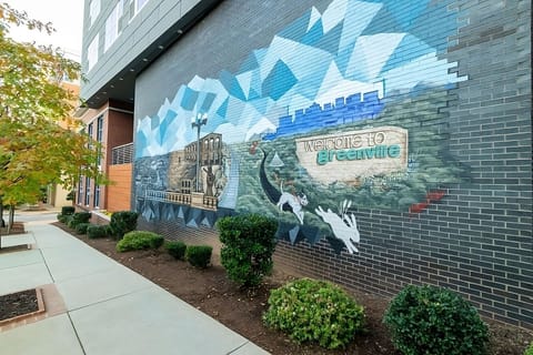 Explore vibrant street art steps away from your stay.