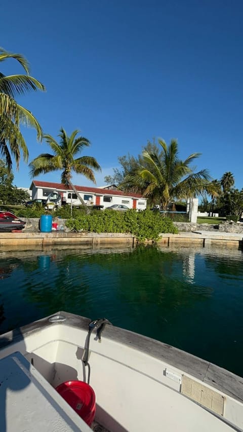 View of house from water 
