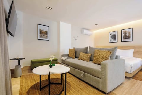 Relax on the sofa with your TV