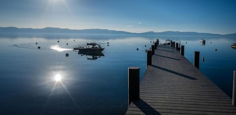 Private pier at the Tahoe Park HOA Beach & Park